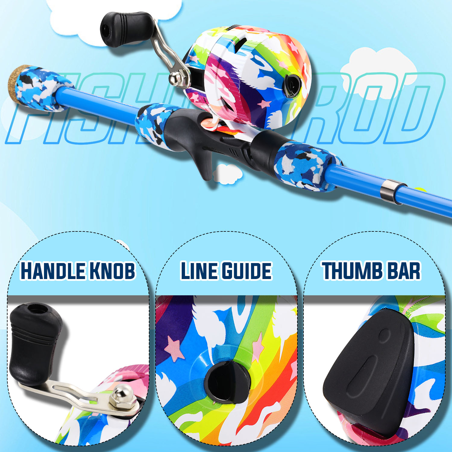 Sougayilang Kids Fishing Combo - Fishing Rod Combo ulasan dan harga