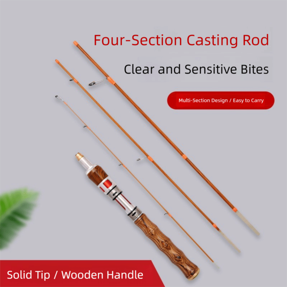 High Quality 4 Sections Spinni - Fishing Rod Carbon Fiber ulasan dan harga