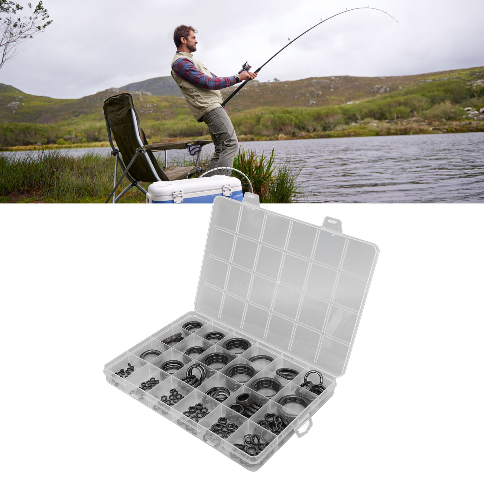 Fishing Rod Guide Repair Kit F - Fishing Rod Building Kit ulasan dan harga