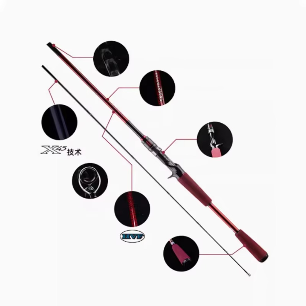 Carbon Fiber Lure Fishing Rod  - Fishing Rod Spinning ulasan dan harga
